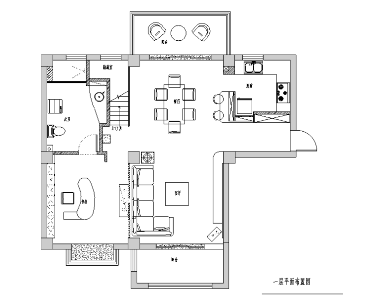 [江苏]180平米复式精简后现代主义住宅设计施工图（附效果图）