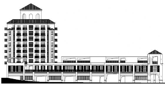 某花园洋房13栋住宅楼建筑施工图