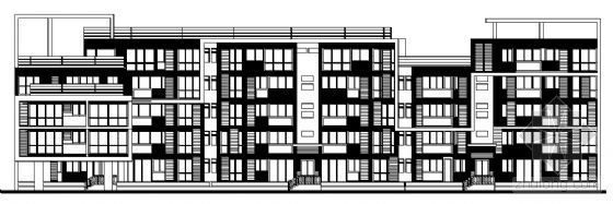 东部花园洋房2栋住宅楼建筑施工图