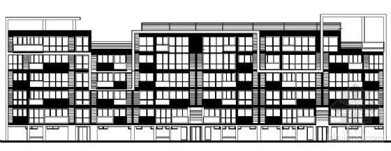 东部花园洋房4栋住宅楼建筑施工图