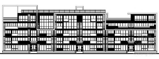 东部花园洋房5栋住宅楼建筑施工图