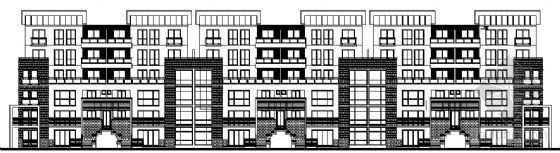 某花园洋房七层住宅楼建筑方案图