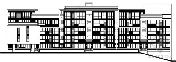 东部花园洋房11栋住宅楼建筑施工图