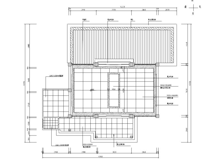 [北京]某私人接待餐厅室内九游体育施工图（含效果图）