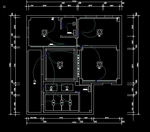 九游体育水电设计_新房九游体育水电安装图_九游体育水电竣工图