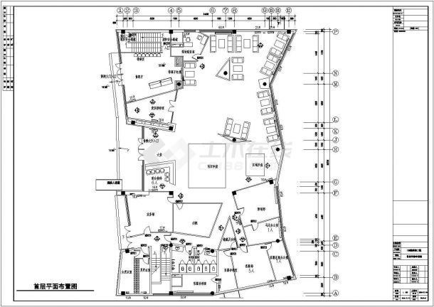 某售楼处装饰工程九游体育竣工图（共20张）-图十五