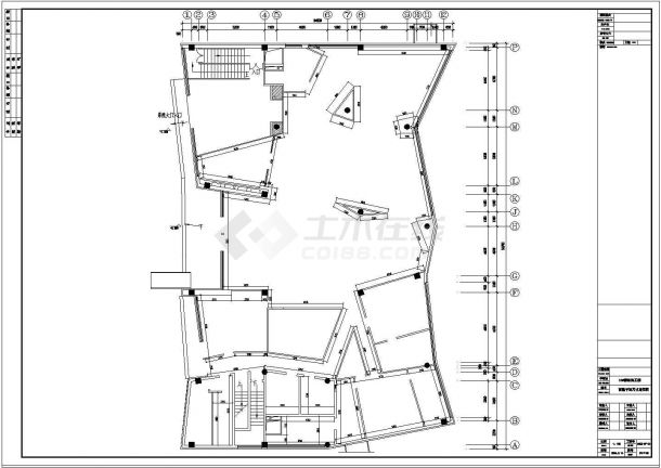 某售楼处装饰工程九游体育竣工图（共20张）-图十六