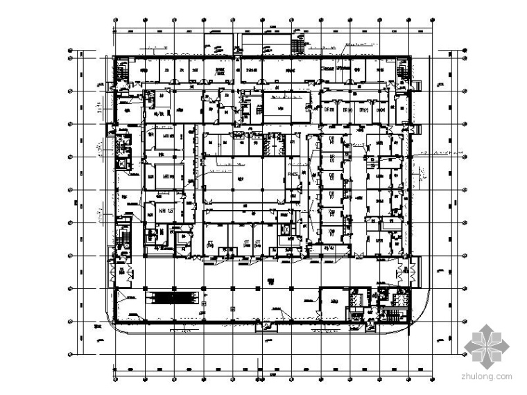 [北京]某国际医院医技楼室内九游体育竣工图（含效果）