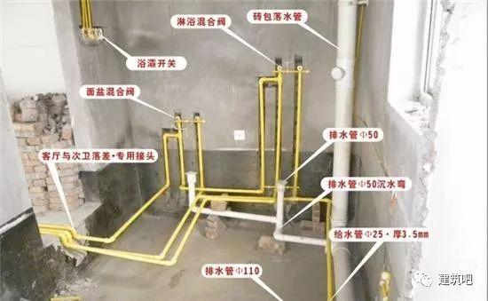 家装中的水电安装，从开槽到布管、布线