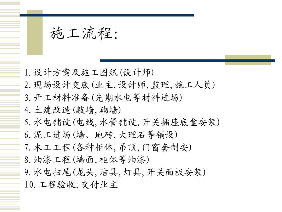 室内九游体育施工工艺流程_pvc地板施工工艺标准及施工流程_室内毛坯房九游体育流程