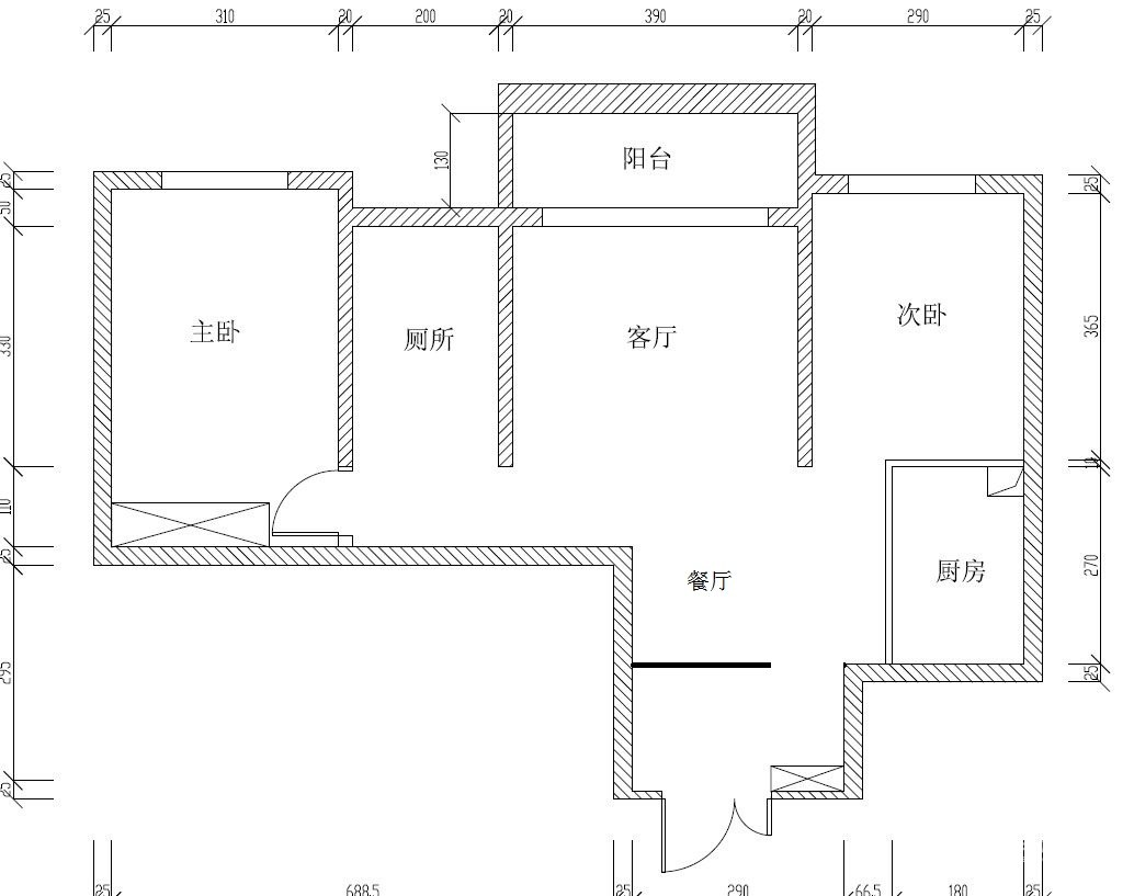 大门对阳台怎么化解1