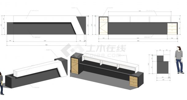 史上最完整某写字楼集团办公空间九游体育竣工图（含配套效果图、su模型+渲染图、方案设计、施工图预算）-图二