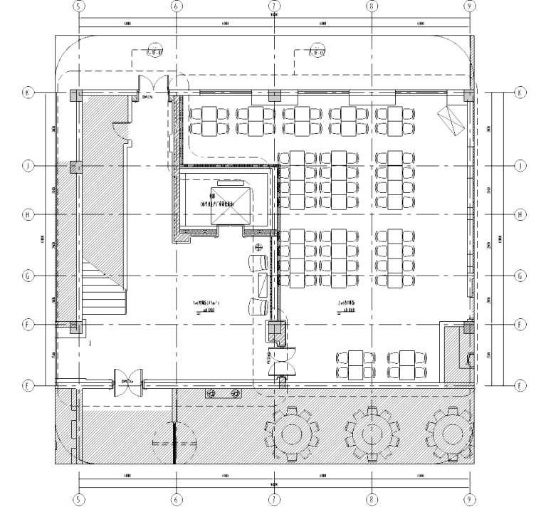 [江苏]苏州某酒楼室内九游体育竣工图