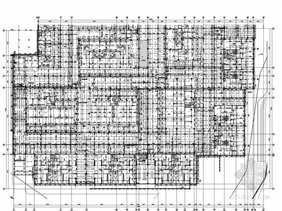 [深圳]22万平豪华住宅群给排水全套竣工图（雨水收集回用 干粉灭火）