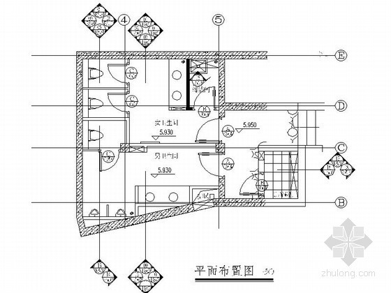 五星级酒店水泵房卫生间九游体育施工图