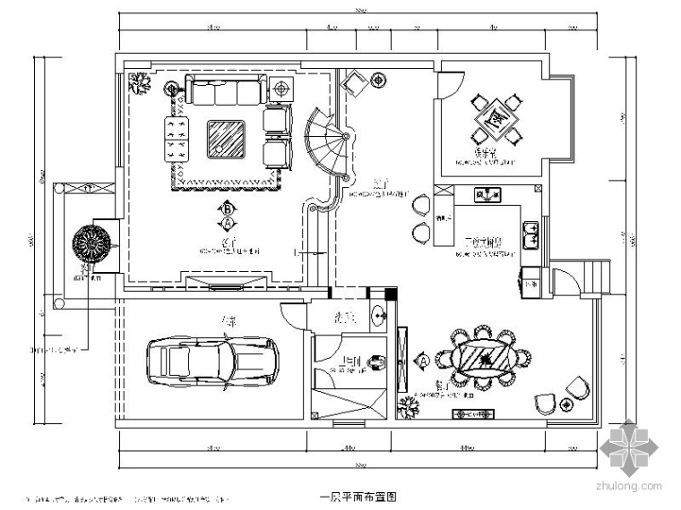 优雅简中式三层别墅室内九游体育图（含效果）