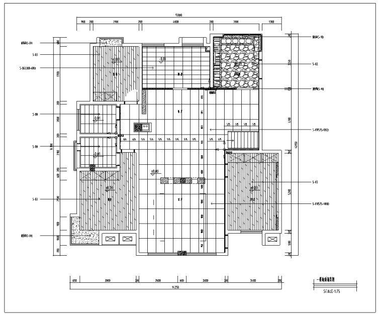 北京某别墅室内九游体育设计施工图及效果图