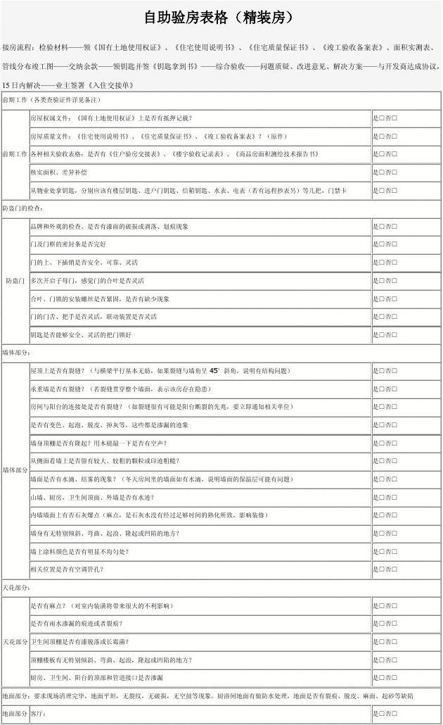 恒大精装房收房照片_精装房收房注意事项_万科精九游体育 收房注意什么