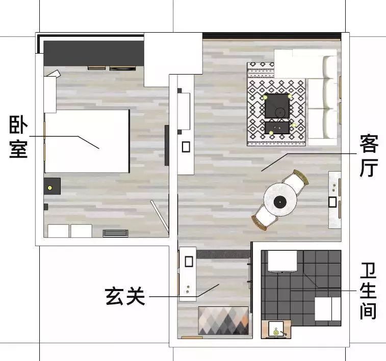 看设计师如何爆改40㎡小住宅，秒变北欧风