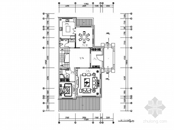 [北京]精品现代风格三层联排别墅室内九游体育施工图