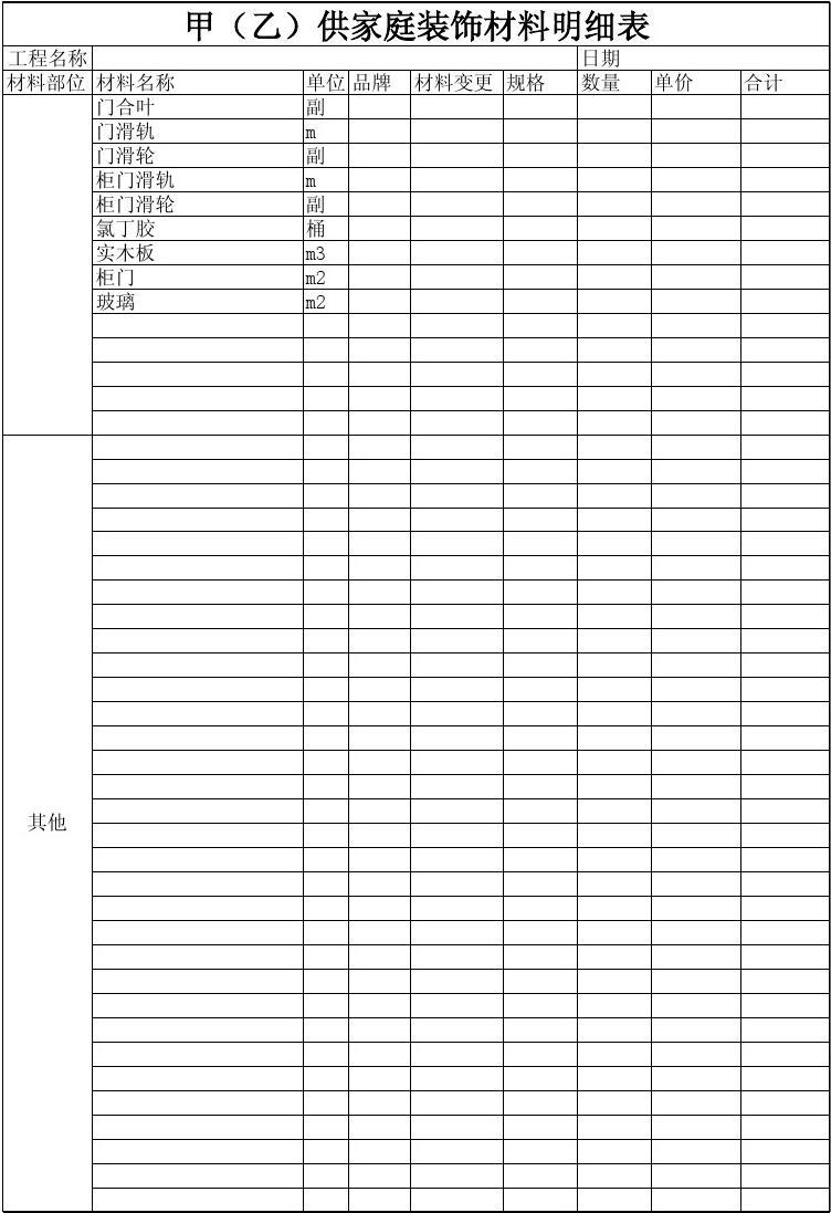 家庭九游体育木工清单_最简单的家庭木工_家庭九游体育预算清单