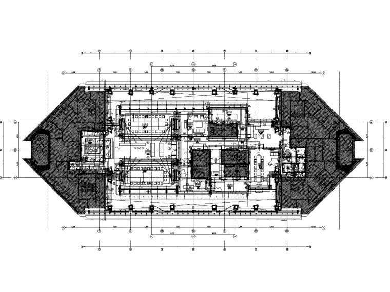 上海环球金融中心93层餐厅九游体育竣工图（附实景照片）