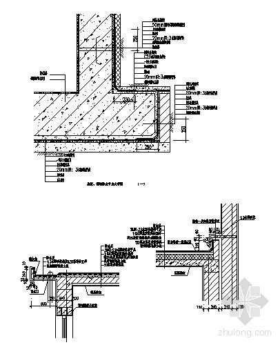 底板、侧墙防水节点大样图2