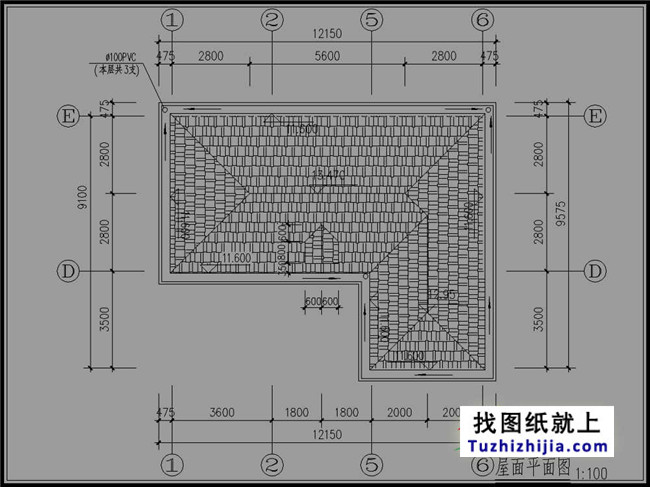 120平方米农村四层别墅设计图