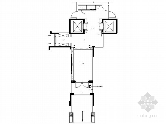 [广东]某豪华住宅小区大堂装饰竣工图