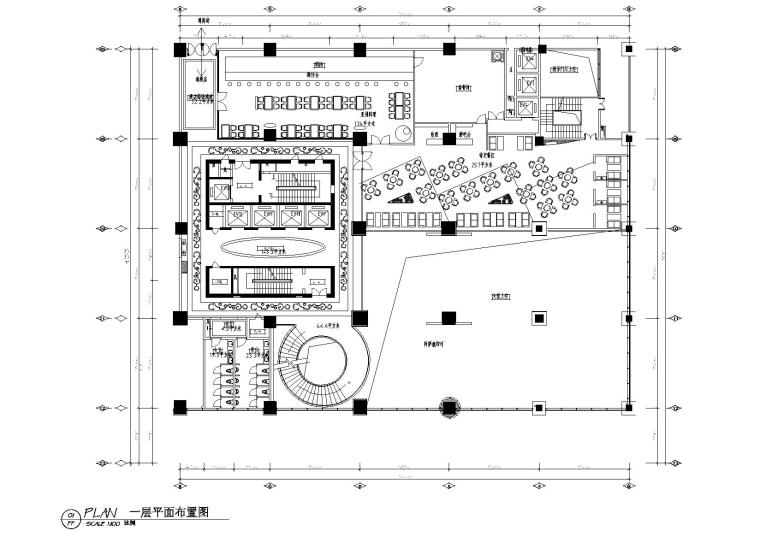 [贵州]富康国际酒店全套施工图+物料书+效果