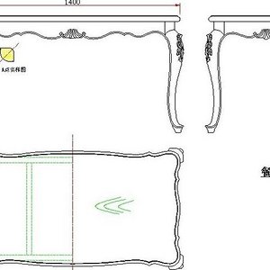 木工家具图纸九游体育效果图