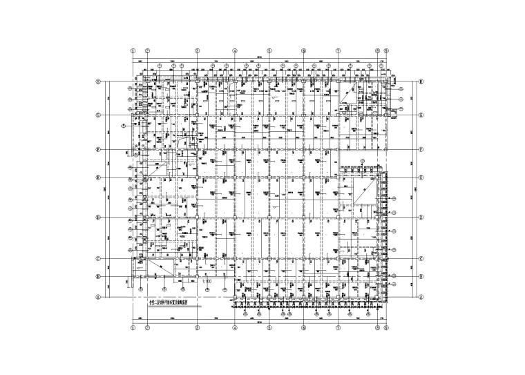 3层大学食堂钢混框架结构施工图2015含建筑