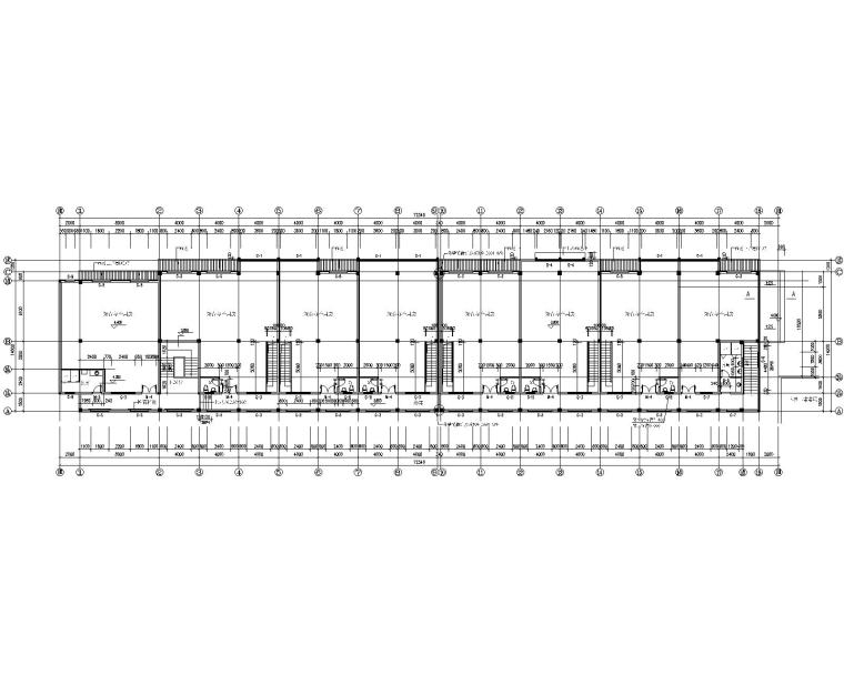 某综合办公楼框架结构施工图（CAD）