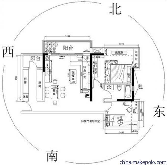 辰山戌向兼巽乾风水_西北方位风水_家居风水的西北乾位布置