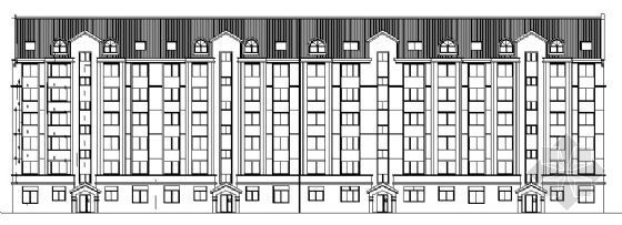 坡屋顶住宅（底层门市）施工图