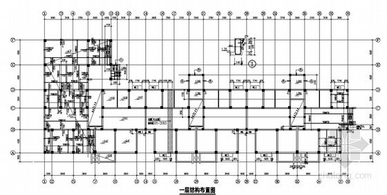 框架结构住宅结构施工图（六层 坡屋顶 带阁楼）