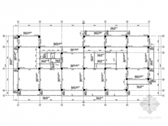 [云南]傣式屋顶框架住宅结构施工图