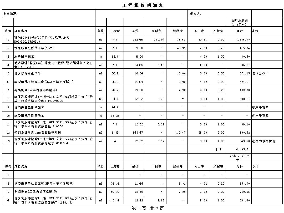 成都九游体育报价明细_九游体育报价单及施工明细表_九游体育明细报价清单