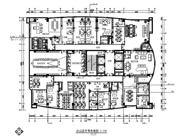 简欧风格全套办公楼详细施工图