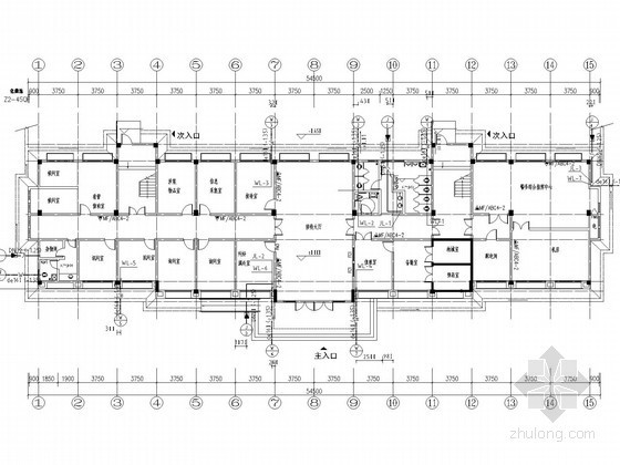 [湖南]小型办公建筑给排水消防施工图