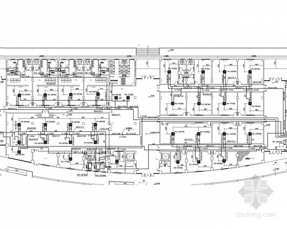 [重庆]小型体育场空调及通风排烟系统施工图（甲级设计院 防爆风机）