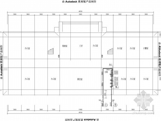 [浙江]小型办公楼施工图（全专业）