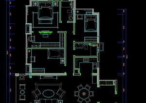 3室2厅1卫户型图九游体育_二室一厅九游体育施工图_3室2厅九游体育效果图