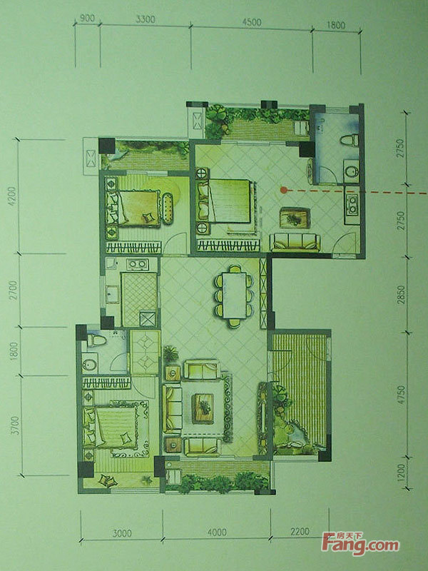 史上最全九游体育预算表实景户型图