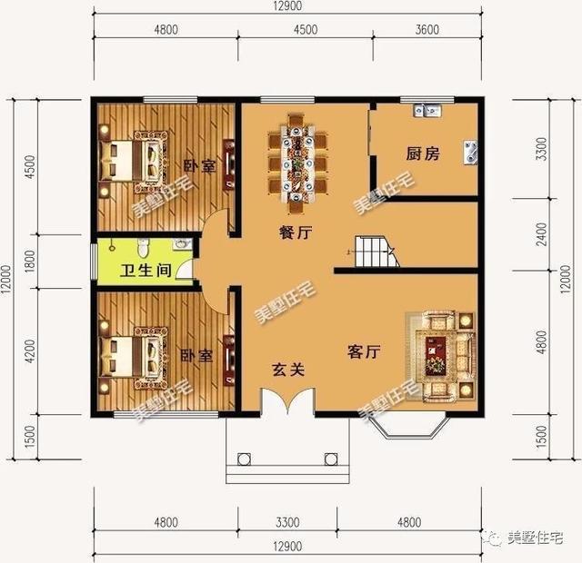 农村小伙自建2层小别墅，主体+九游体育共花40万【多图】