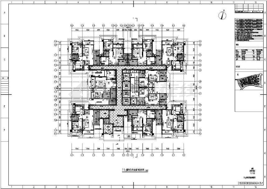 高层住宅施工组织设计_小高层住宅户型图_高层住宅精九游体育设计施工图