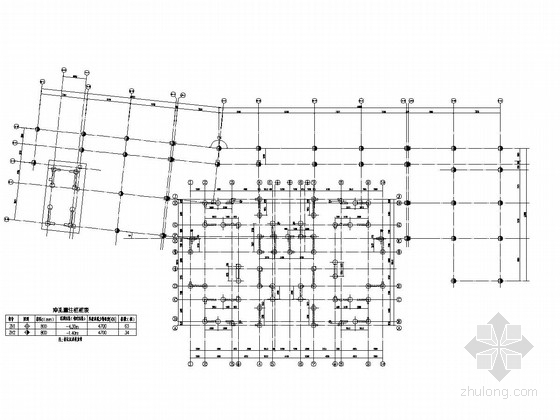 [海南]高层住宅楼冲孔灌注桩基础施工图