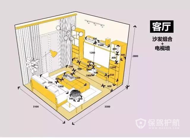 客厅布局效果图-保驾护航九游体育网