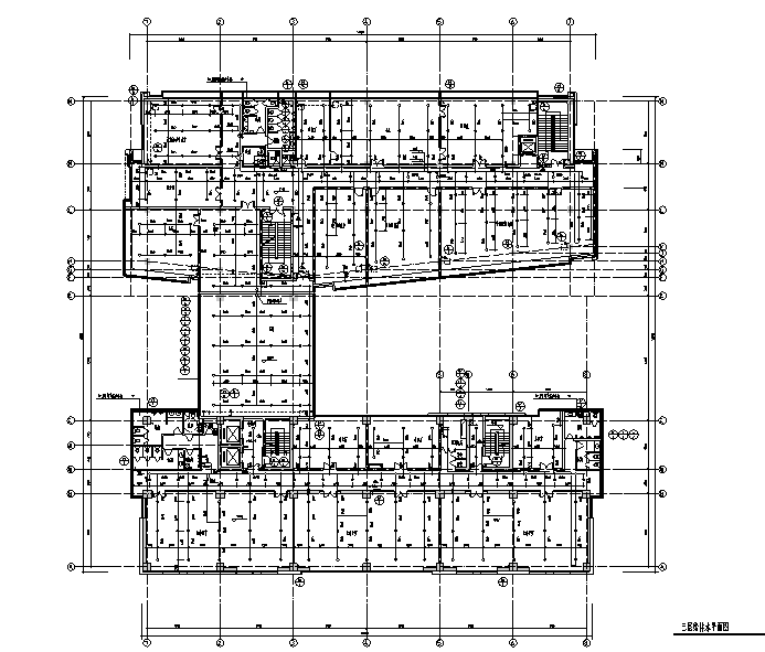 办公楼建筑给排水设计施工图（带计算书）