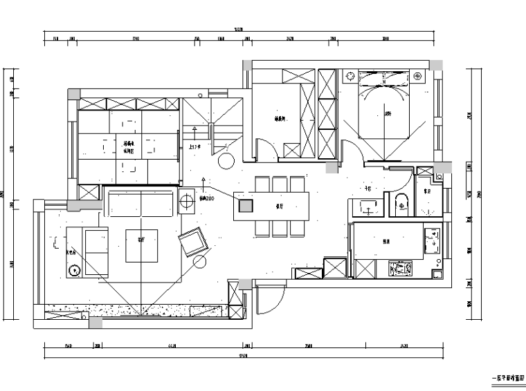 蓝色D小调|江南名楼住宅设计施工图（附效果图）